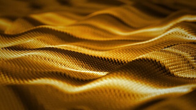 golden silk fabric