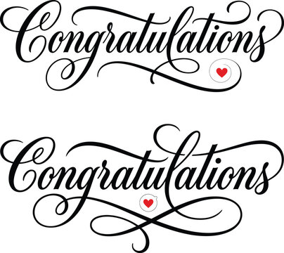 Congratulations Text