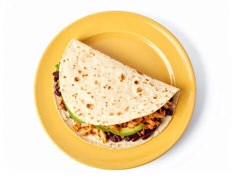 Pollo Tinga Chicken Tlayuda