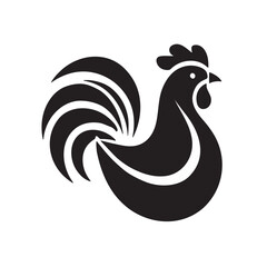 rooster isolated on white © Arhan