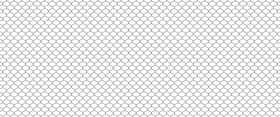 Mesh texture for fishing nets. Seamless black pattern for sportswear or soccer goal, volleyball net, basketball hoop, hockey, athletics. © kurnia