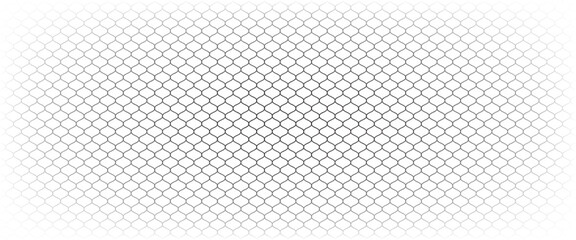 Mesh texture for fishing nets. Seamless black pattern for sportswear or soccer goal, volleyball net, basketball hoop, hockey, athletics. © kurnia