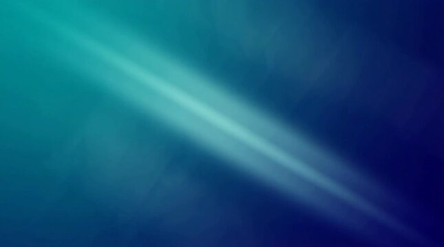 Abstract background blue gradient light beam blurred glow dark teal smooth texture minimal design with diagonal light streak and soft blur for seamless looping video abstract wave copy space safe SEO