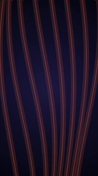 Abstract Neon Strands Dimming in Dark Background