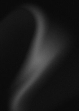 Ethereal white light wave flowing through a dark background, for minimalist assets