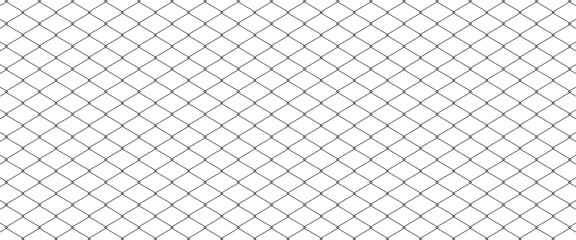 Seamless basketball net pattern, black and white geometric fishnet texture, abstract wire design for sports background. Flat vector illustration isolated on white background. © Maidi