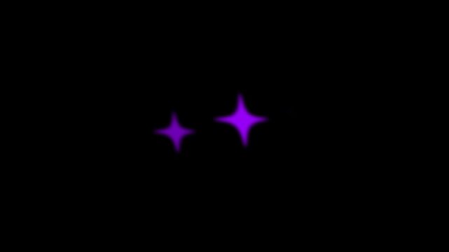 Futuristic AI assistant logo screen loop animation. Creative science and technology