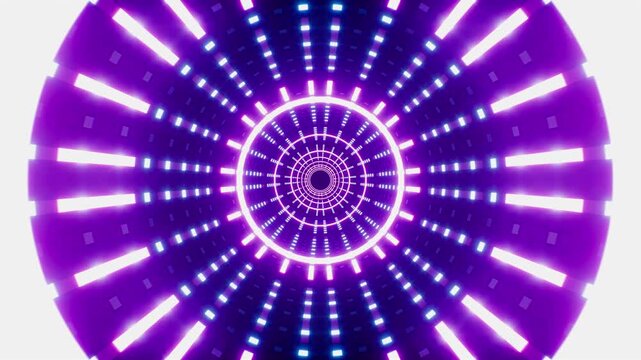 neon geometric background of edm visuals