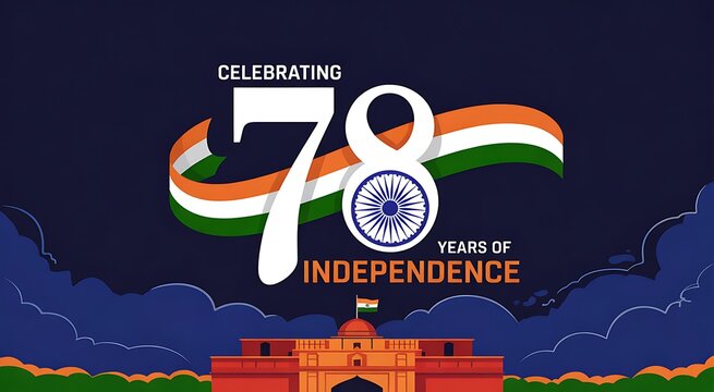 Celebrating 78 years of indian independence
