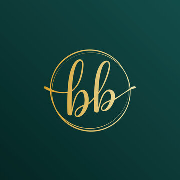 bb Initial Letter Logo Vector