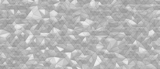 A white geometric polygon mesh pattern with intricate dotted lines creating a detailed abstract back © vegefox.com