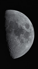 Lunar Surface during Partial Eclipse © Fabio