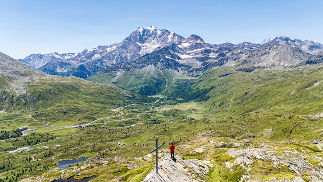 Passo del Sempione dallo Staldhorn