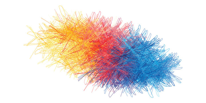 Colorful Silky Confetti Streamers Brightly Falling Vibrant Party Decor Celebration Background