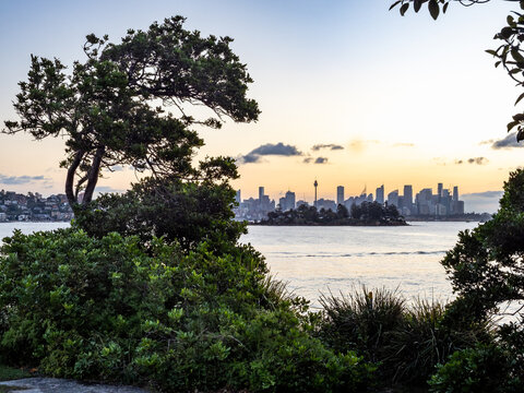 Sidney Skyline at sunset, Australia