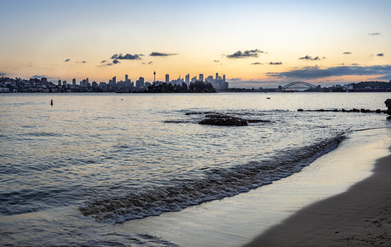 Sidney Skyline at sunset, Australia