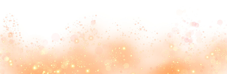 Obraz premium Smoke and golden sparks