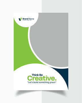 Modern Corporate Business Brochure Cover Design Template | Professional Company Profile Cover | Brochure Cover Page Design