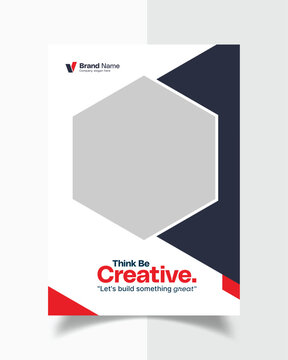 Modern Corporate Business Brochure Cover Design Template | Professional Company Profile Cover | Brochure Cover Page Design