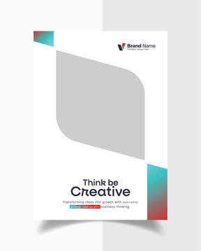 Modern Corporate Business Brochure Cover Design Template | Professional Company Profile Cover | Brochure Cover Page Design