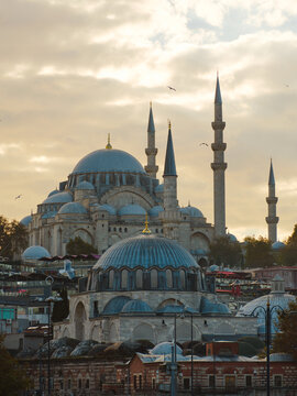 S&uuml;leymaniye Mosque in Istanbul, Turkey 