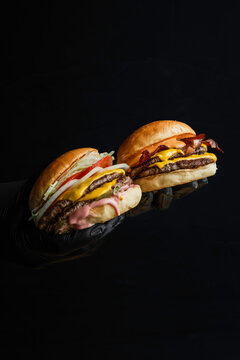 Two Delicious Burgers