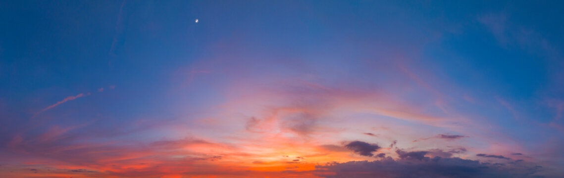 Sunset and sunset