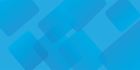 Obraz premium Abstract Light Blue Geometric Background with Overlapping Diagonal Rounded Rectangles
