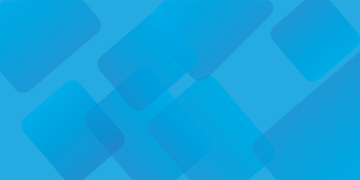 Abstract Light Blue Geometric Background with Overlapping Diagonal Rounded Rectangles