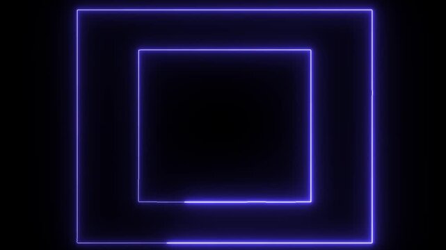 neon frame, purple neon, rounded rectangle, glowing frame, UI panel, interface, HUD, futuristic, cyberpunk, technology, neon border, digital frame, glowing rectangle, abstract background, motion graph