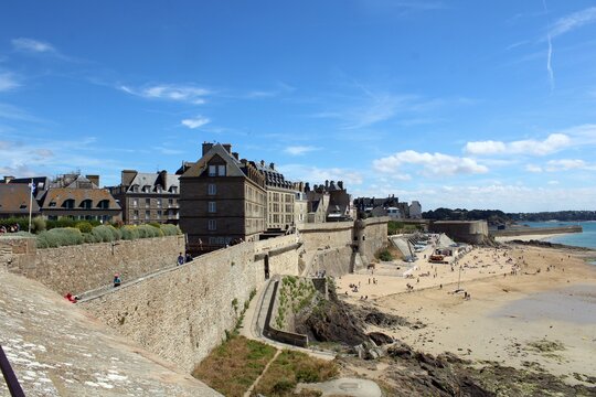 Saint-Malo, Brittany, France.