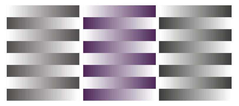Abstract background with purple and gray gradient stripes. Colorful geometric pattern. Modern design element