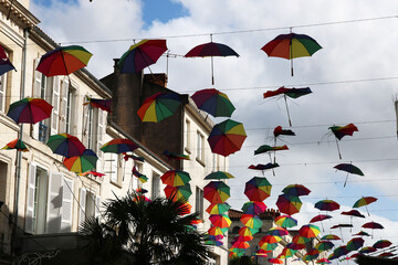Parapluie Arc en Ciel en Décoration © Studio Laure