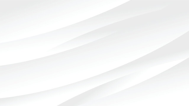 abstract white and grey background with decorative color gradient and lines on smooth texture 