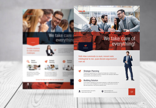 Business Corporate Company Flyer Design