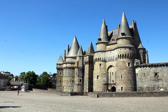 Ch&acirc;teau de Vitr&eacute;, Bretagne.