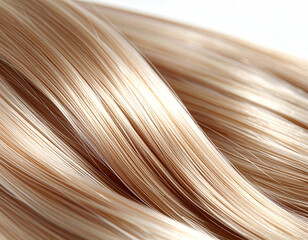 Zdrowe blond włosy pasma tło