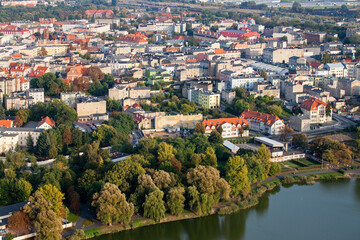 Gniezno aerial view © Wojciech