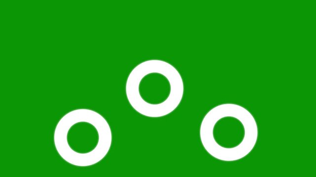 Classic cartoon explosion fx featuring white circle blast and line firework effects on green screen backdrop premium motion design element animations in 4k.