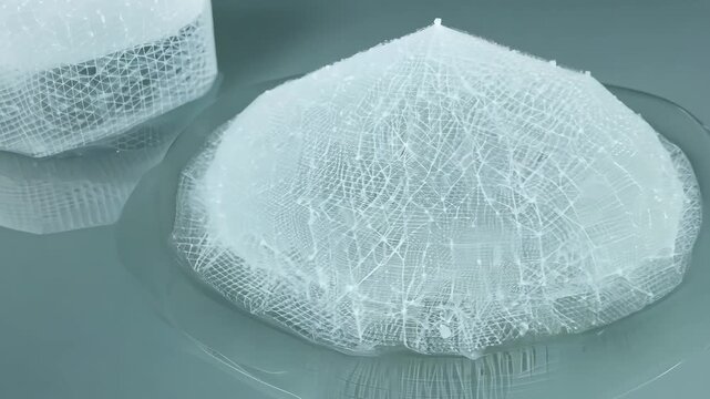 Gliding Shot Aerogel Network Forming during Supercritical Drying