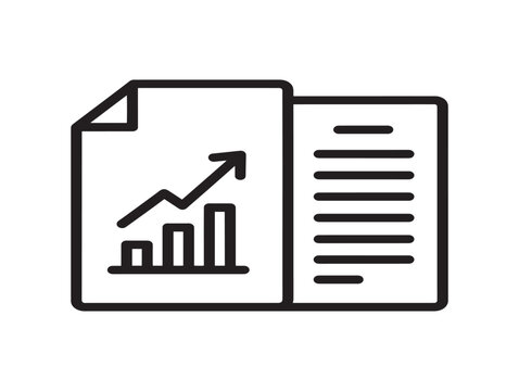 Business growth chart rising on tablet screen. Digital analytics and financial data visualization on device. Corporate performance tracking and suc...