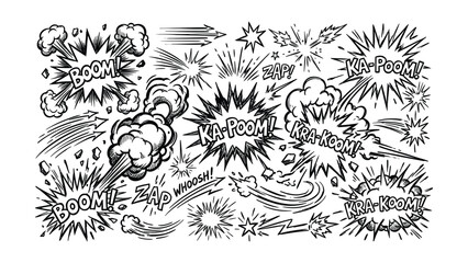 Comic explosion sound effects © MohammadAkib