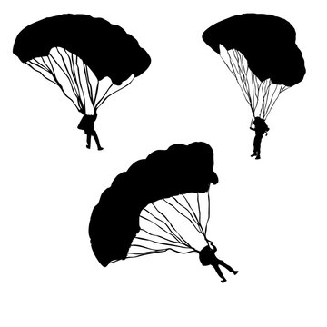Lanz&aacute;ndose en parapente