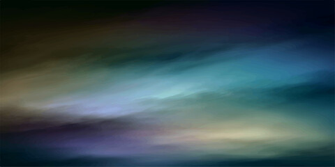 abstract aurora borealis in a vibrant display of otherworldly colors, creating a mystical and ethereal atmosphere, painting the night sky with celestial wonder. © NOT BAD