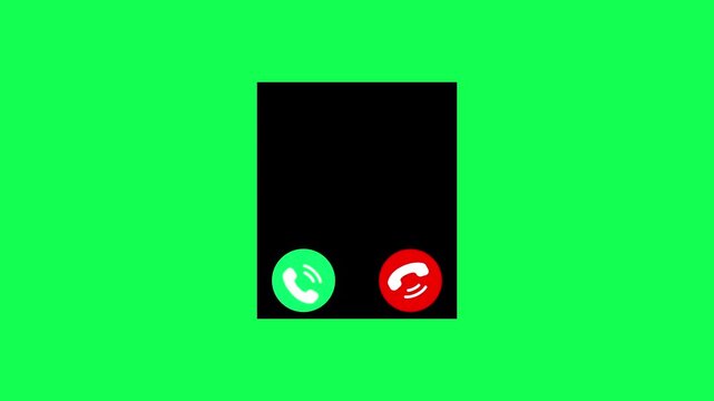 Incoming call ring icon animation on cyan background. phone ringing with incoming call animation.  modern phone call Incoming call phone icon you receive the message animated, incoming call
