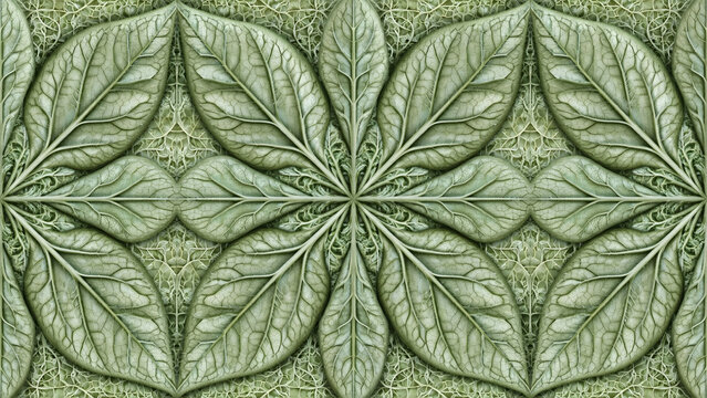 green leaf texture