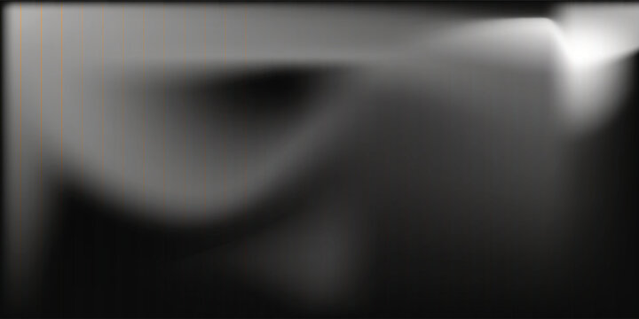 Abstract background of dark orange liquid with striped effect. Refraction of wavy striped glass.