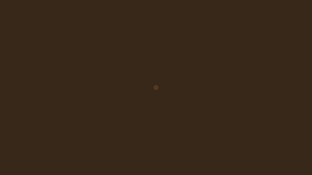 Minimalist brown 4k background, with centered pulsing, dot animation for, modern texture
