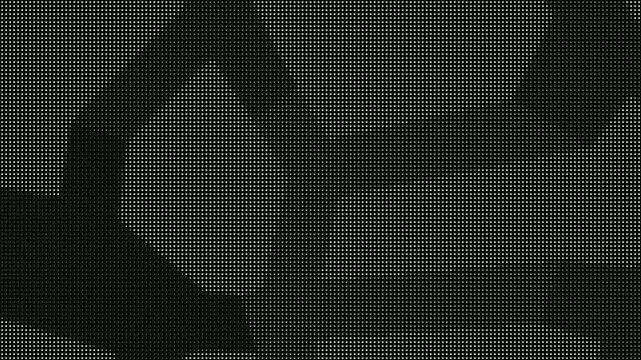 Abstract polygonal background, pixelated movement.