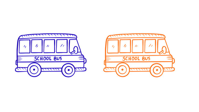 school bus vector